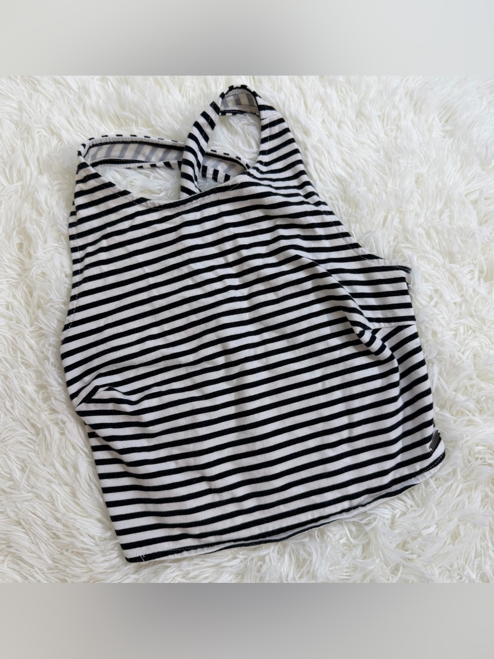 Roxy Cropped Striped Tank
